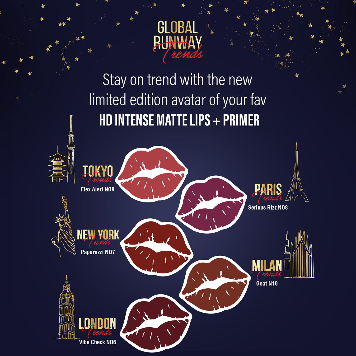 Ultime Pro HD Intense Matte Lips + Primer - Serious Rizz N08, 9HR Long Stay
