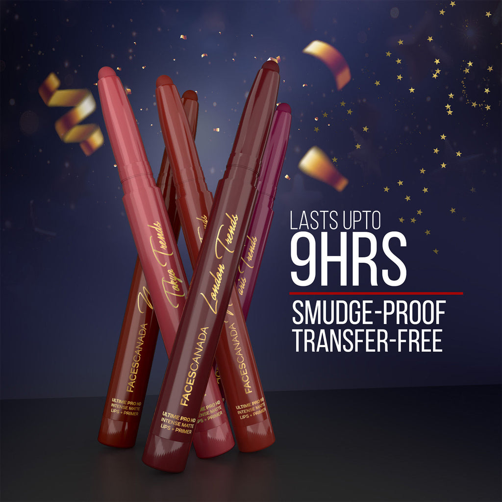 Ultime Pro HD Intense Matte Lips + Primer - GOAT N10, 9HR Long Stay