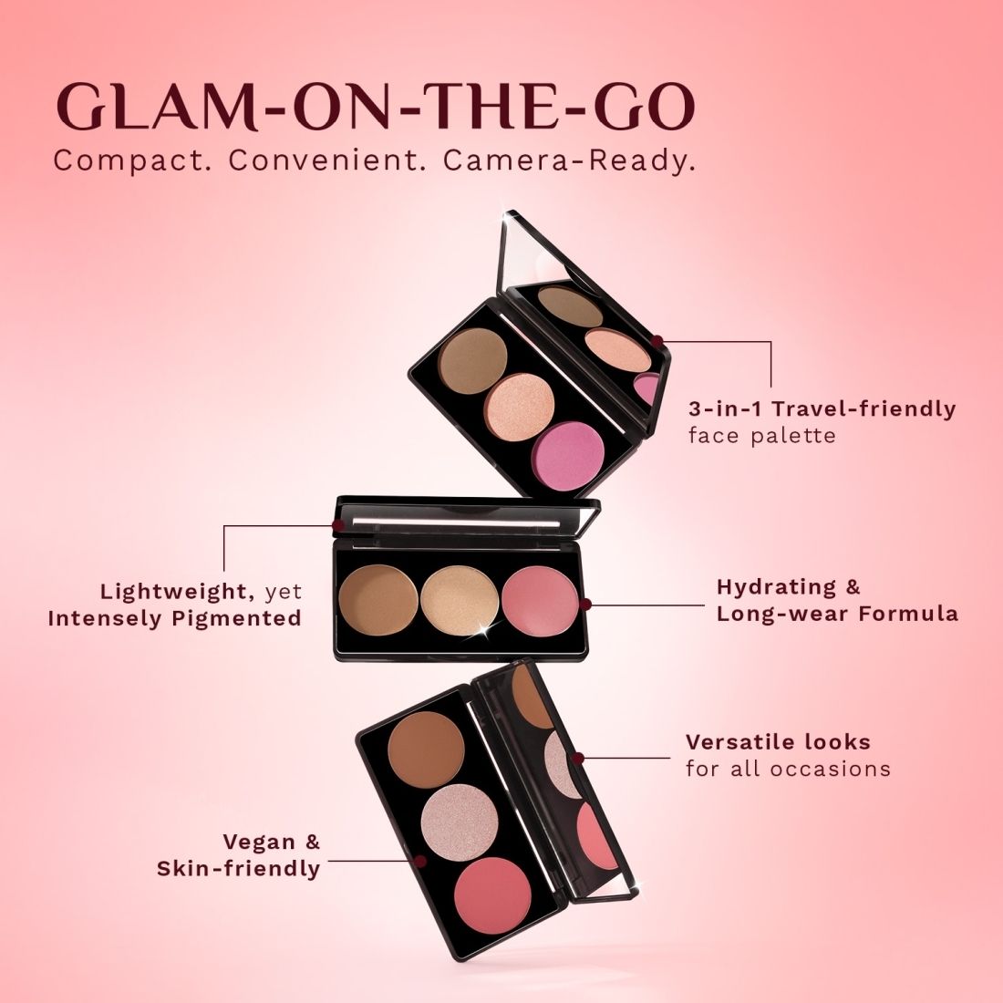 3-in-1 Face Palette