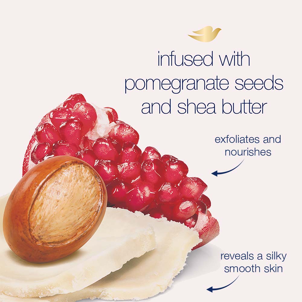 Exfoliating Body Polish - Pomegranate Seeds And Shea Butter