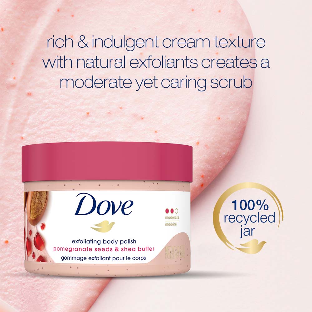 Exfoliating Body Polish - Pomegranate Seeds And Shea Butter