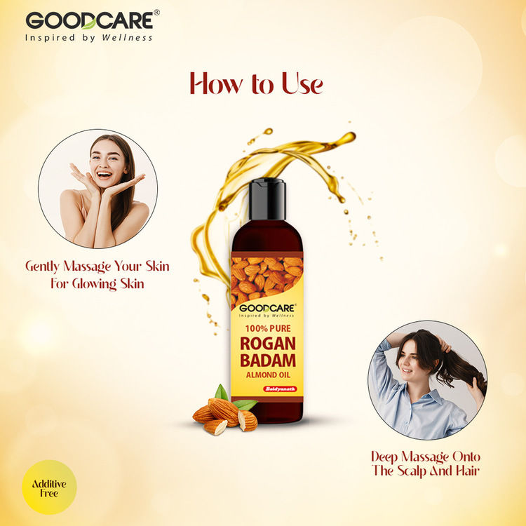Rogan Badam Oil Pure Ayurvedic Almond Oil for Hair Growth and Glowing Skin