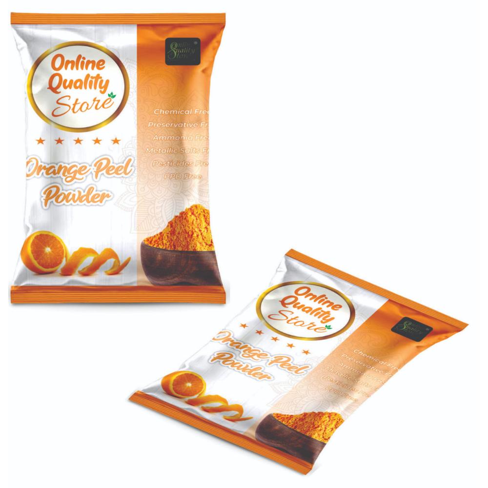 Lemon Peel Powder, Mulethi Powder & Orange Peel Powder For Hair & Skin
