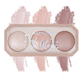 Feel The Glow Baked Shimmer Highlighter Trio Palette