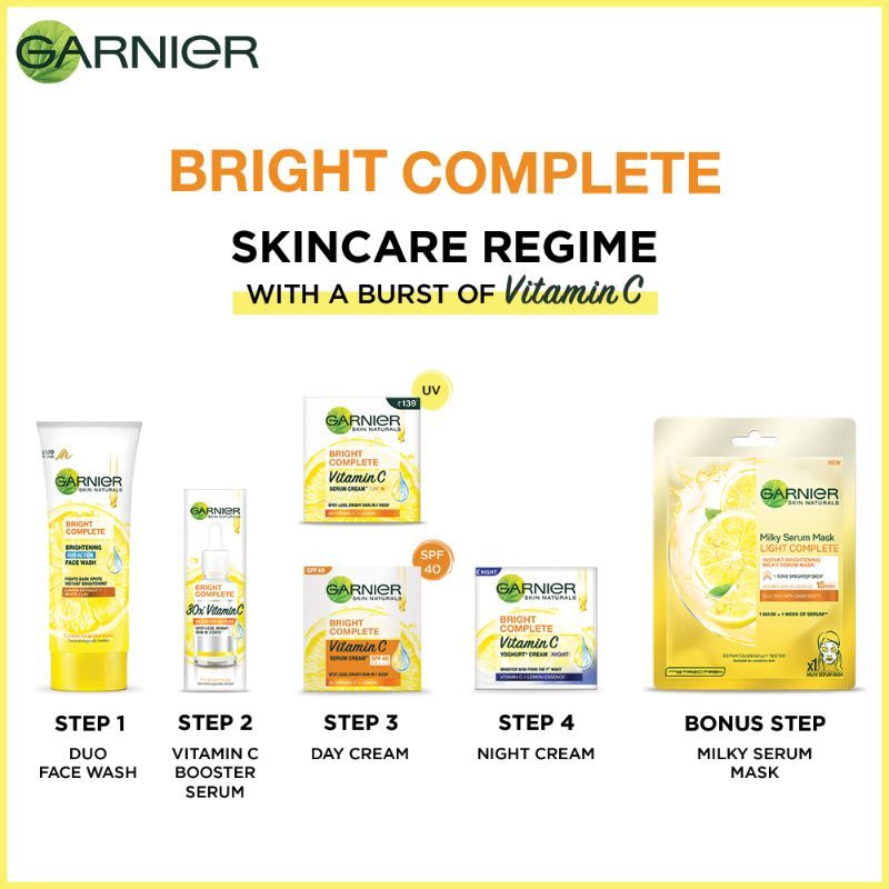 Bright Complete Brightening Duo Action Face Wash