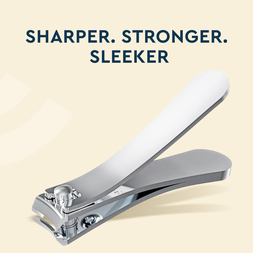 Curved Nail Clipper For Men & Women, Stainless Steel Nail Cutter