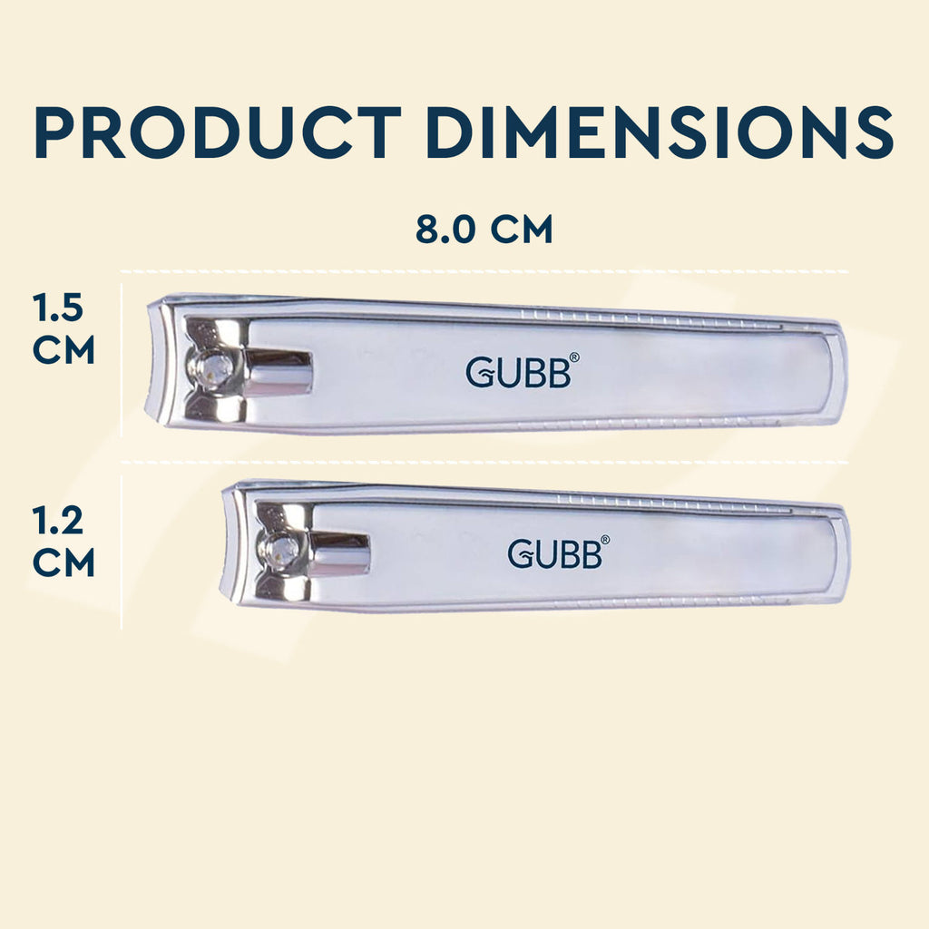 Nail Cutter Set For Women & Men Toe Nail Clipper & Finger Nail Cutter (Large & Medium)