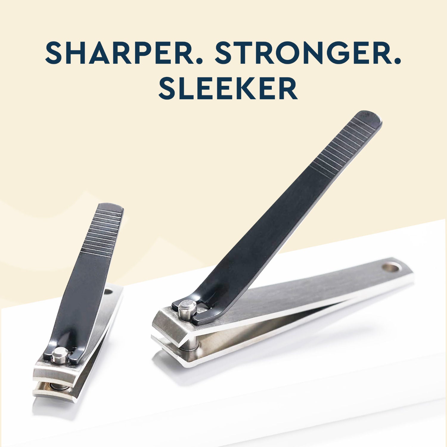 Nail Cutter Set For Women & Men Toe Nail Clipper & Finger Nail Cutter (Large & Medium)