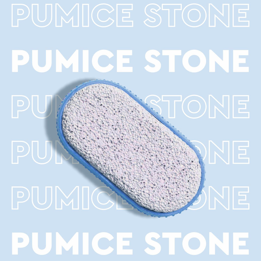 Pumice Stone For Feet Dead Skin Removal, Pedicure Tool With Rubber Grip