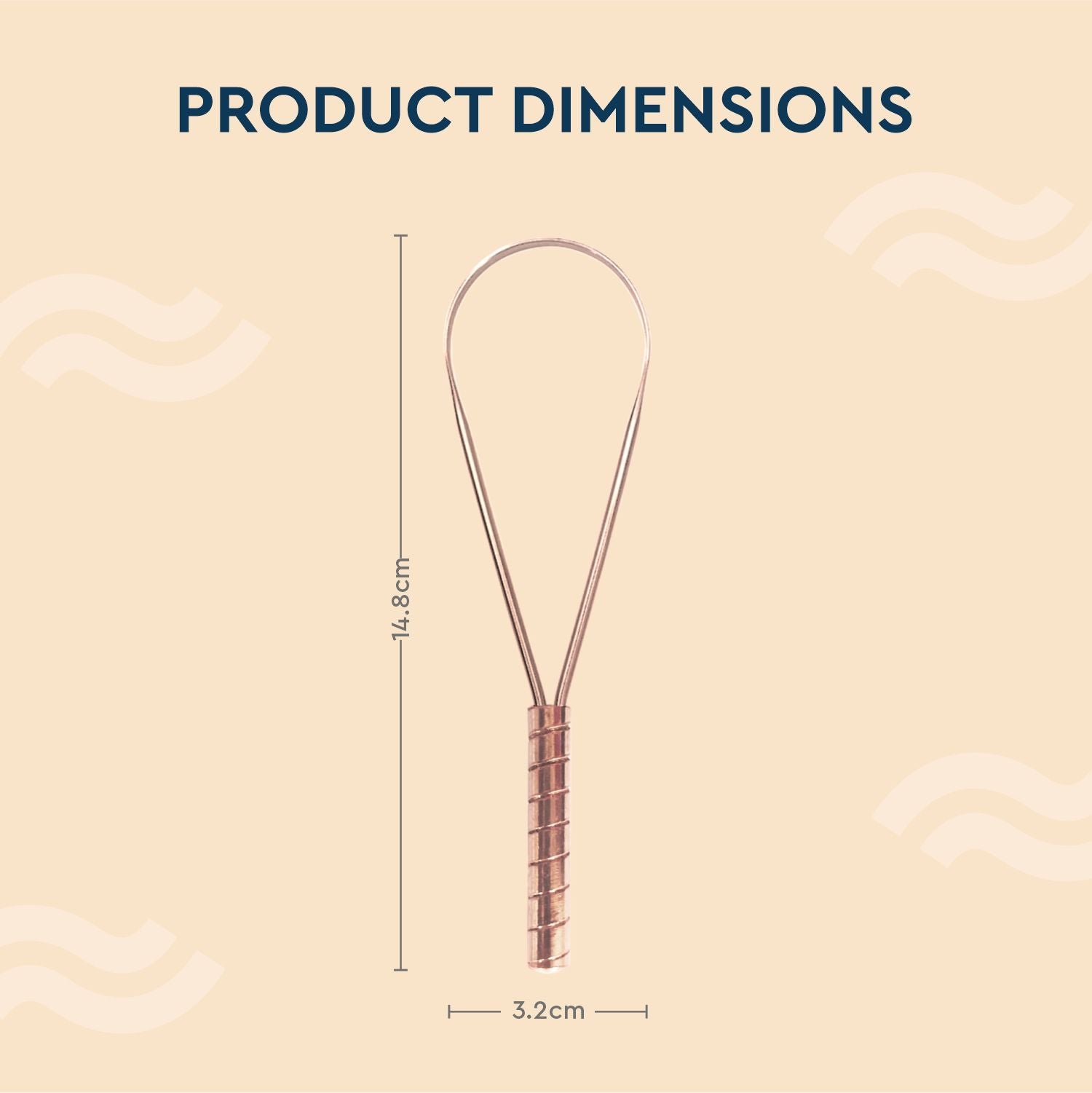 Copper Tongue Cleaner Loop
