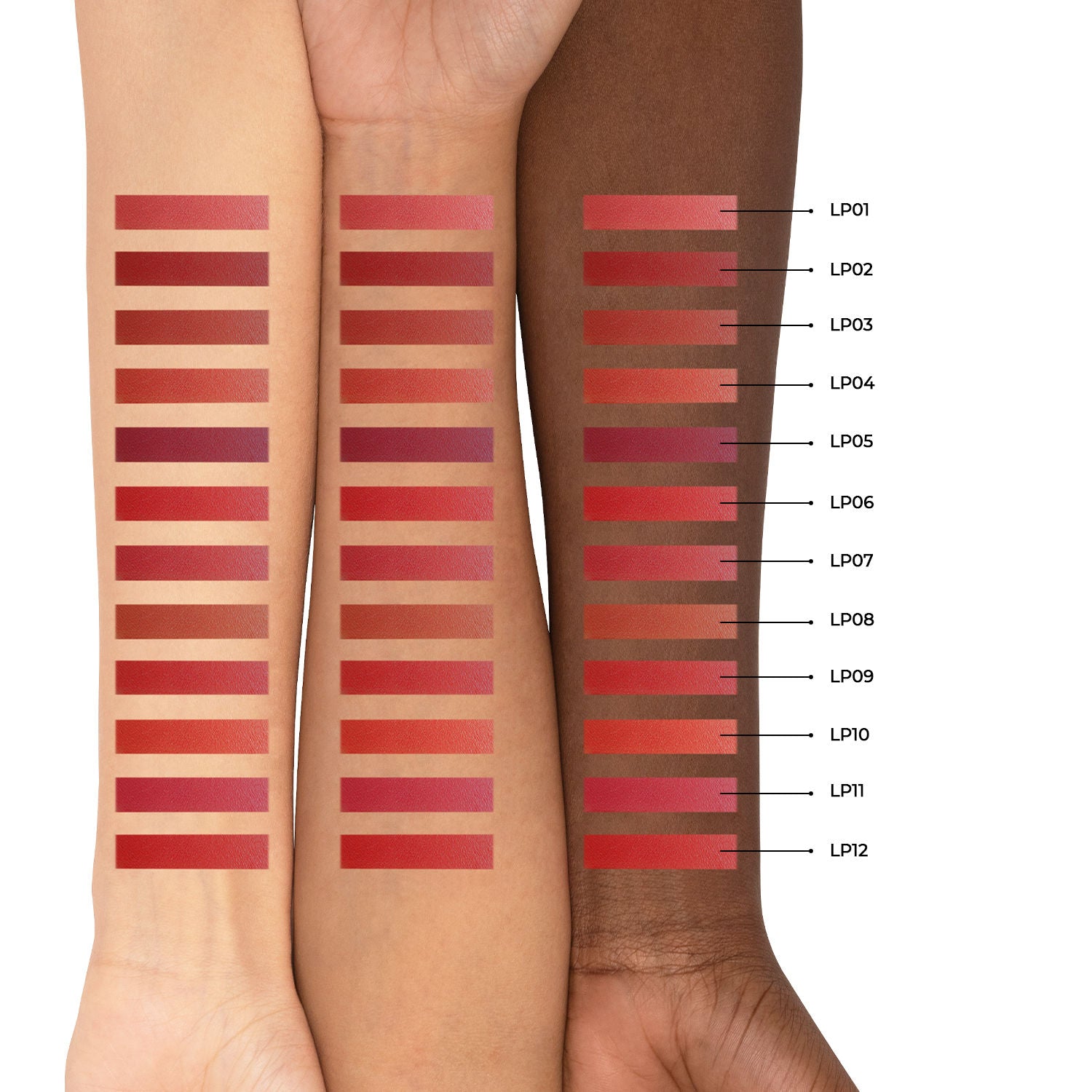 Pro Lipstick Palette X12