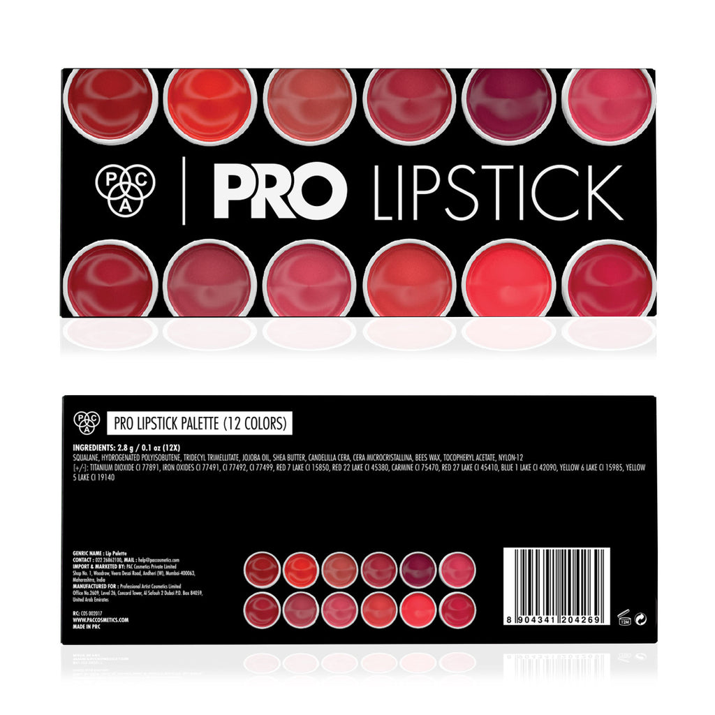Pro Lipstick Palette X12