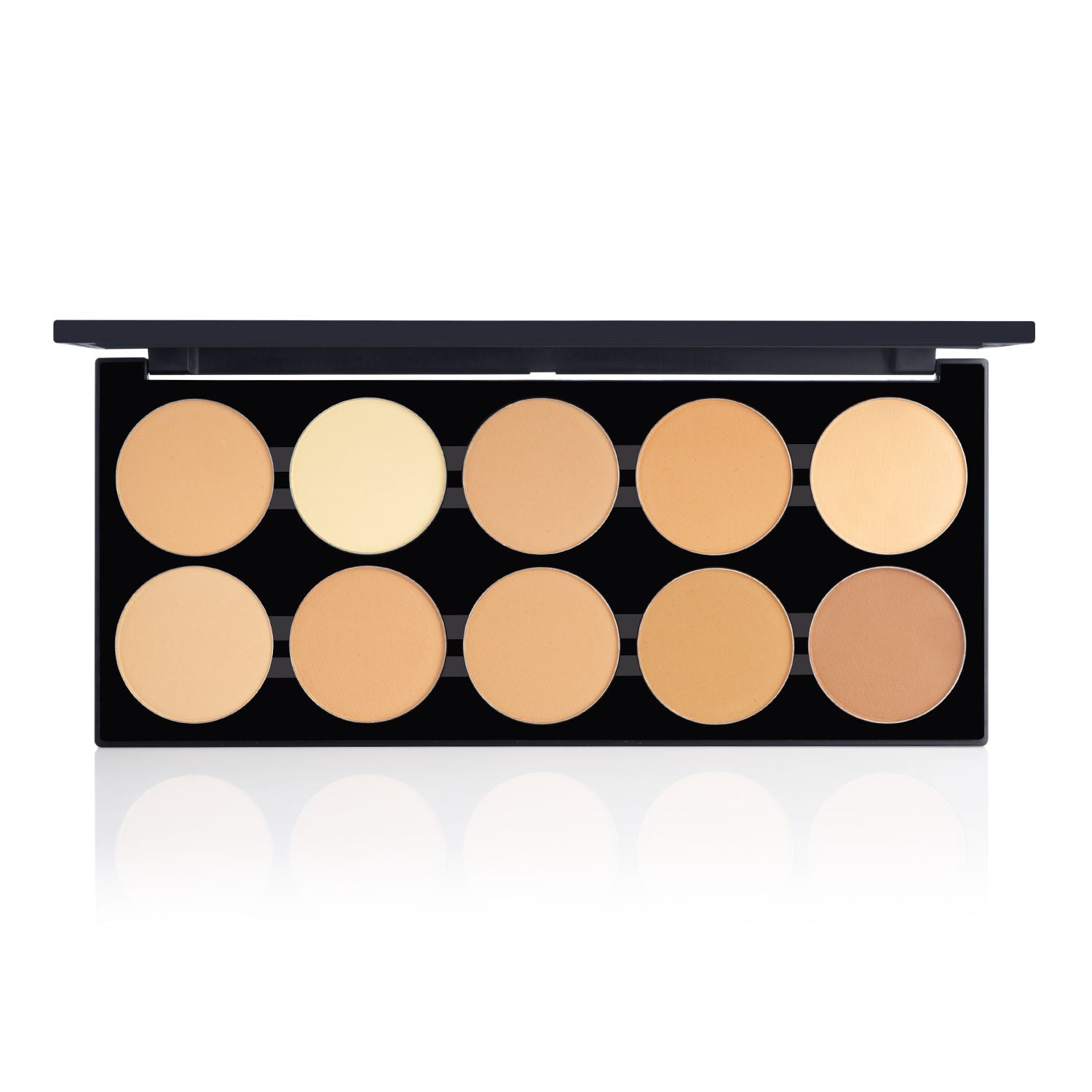 Studio HD Powder Foundation Palette - Oil Control, Medium to Full Coverage & Even Natural Finish