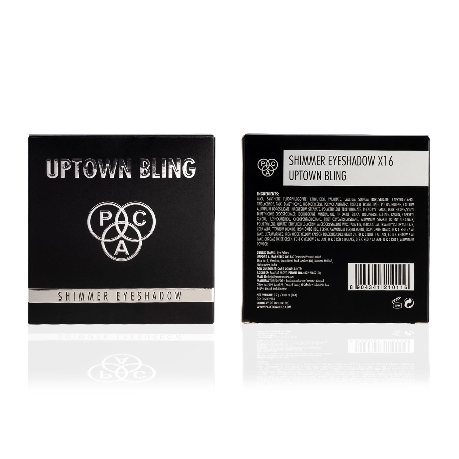 Shimmer Eyeshadow X16 - Uptown Bling