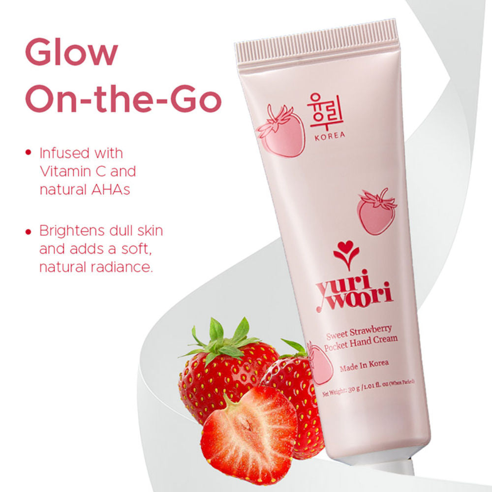 Sweet Strawberry Pocket Hand Cream