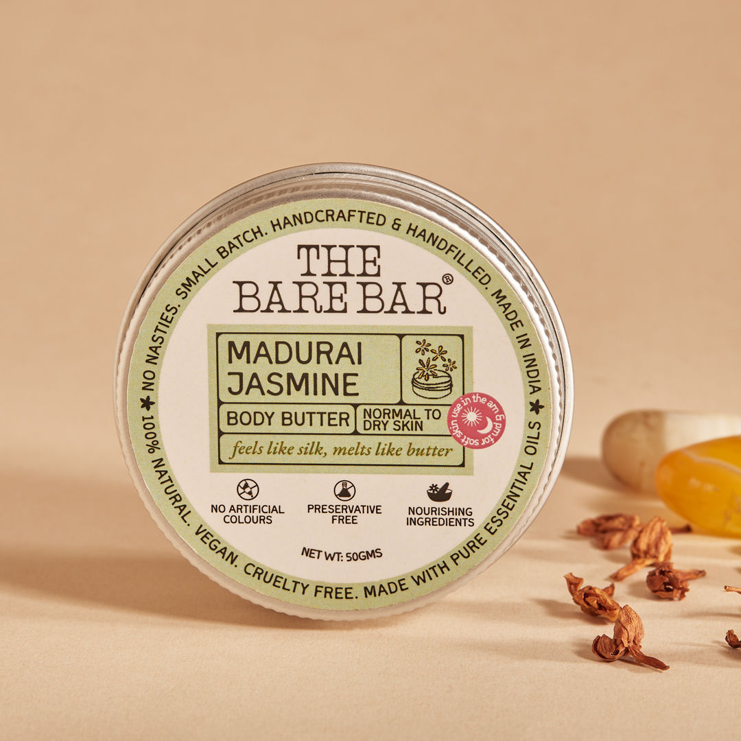Madurai Jasmine Body Butter - Floral moisturizer for smooth, radiant skin