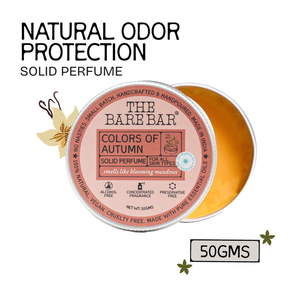 Colors of Autumn Solid Perfume - Spicy floral perfume with warm, travel scent