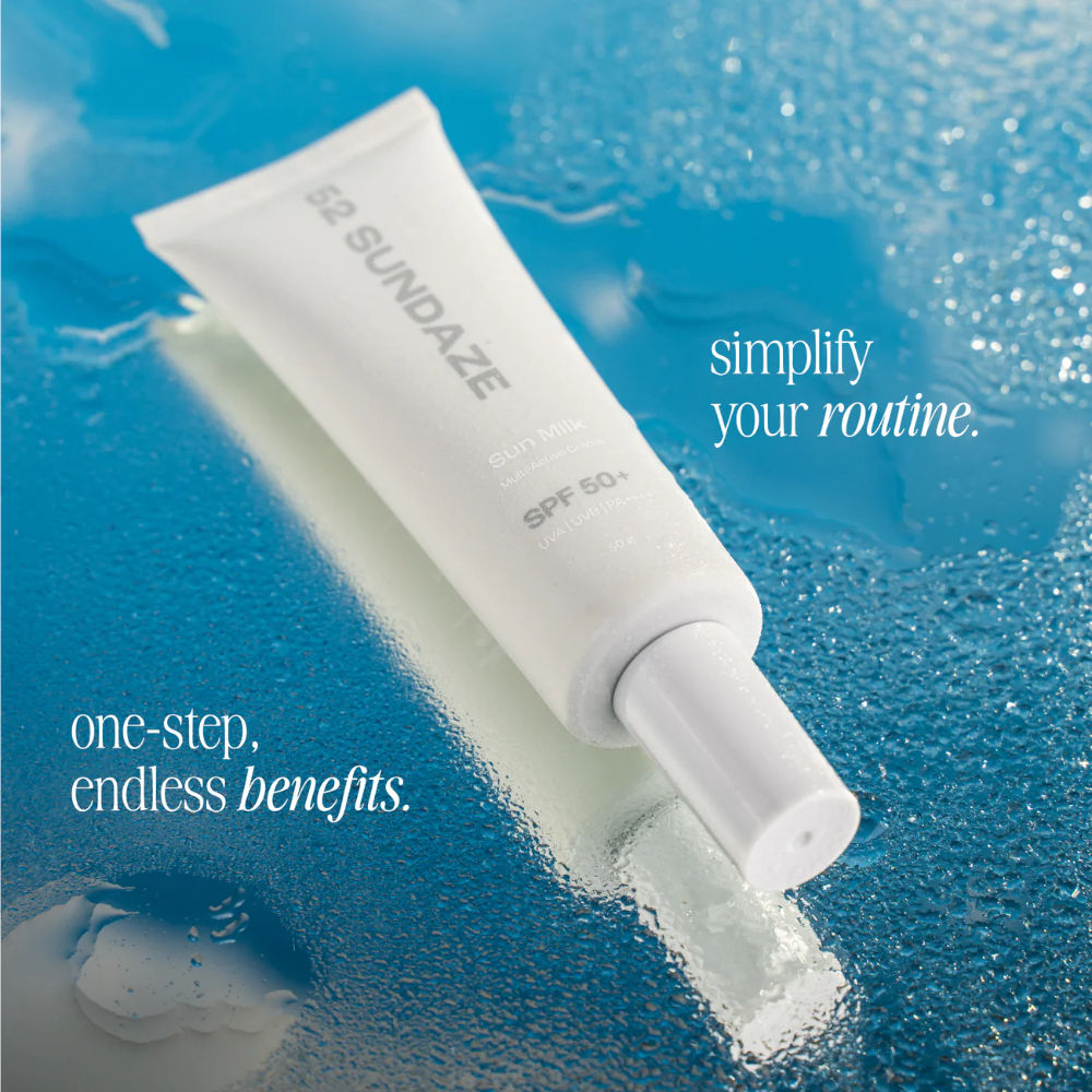 Sun Milk Crème SPF 50+ PA++++ Sunscreen for Oily Skin
