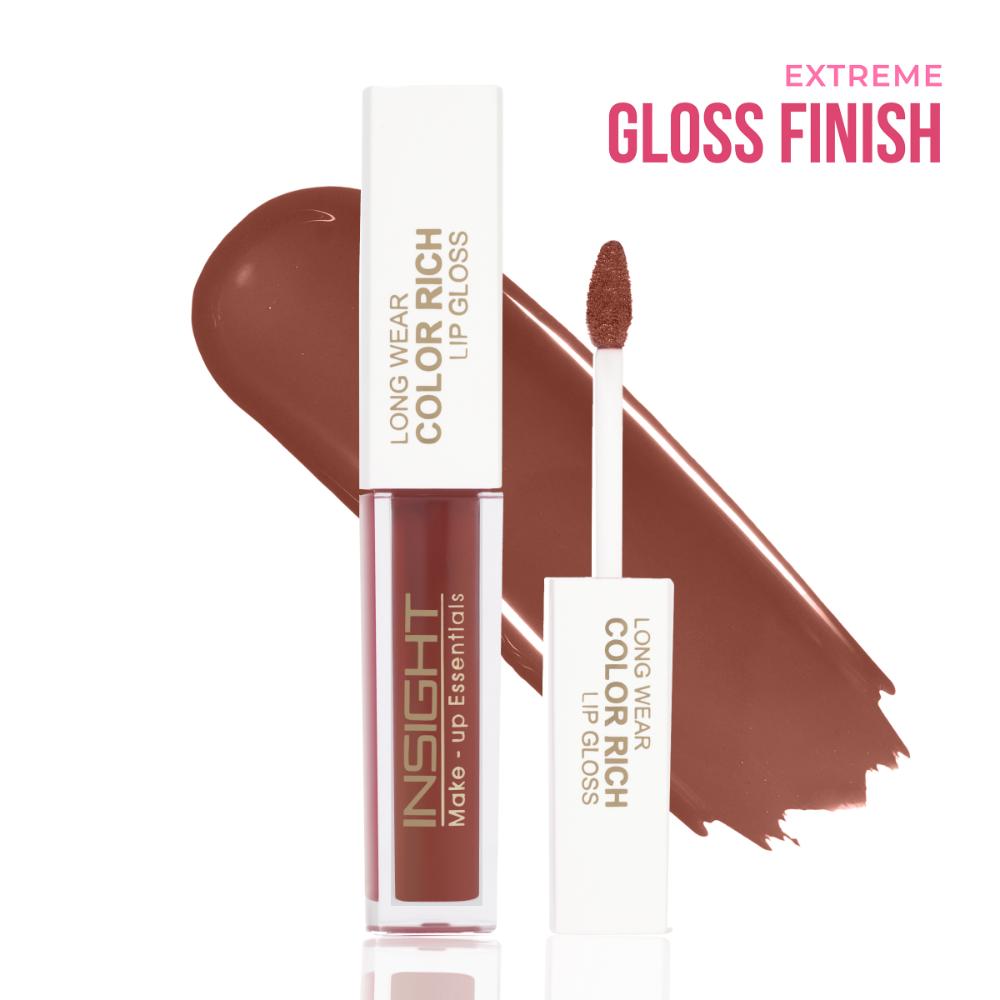 Long Wear Color Rich Lip Gloss, Moisturising Long Wear Formula, Ultra Glossy Finish - Glitz