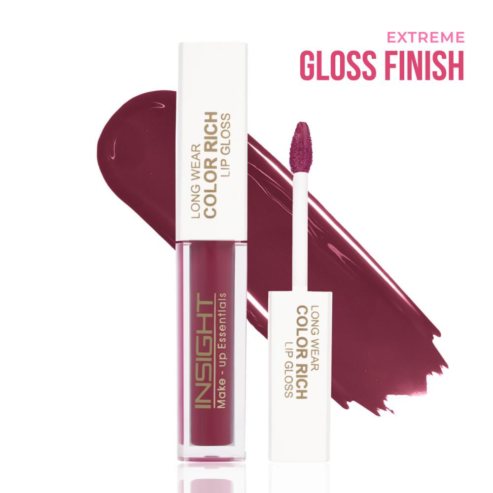 Long Wear Color Rich Lip Gloss, Moisturising Long Wear Formula, Ultra Glossy Finish - Sheer Coral