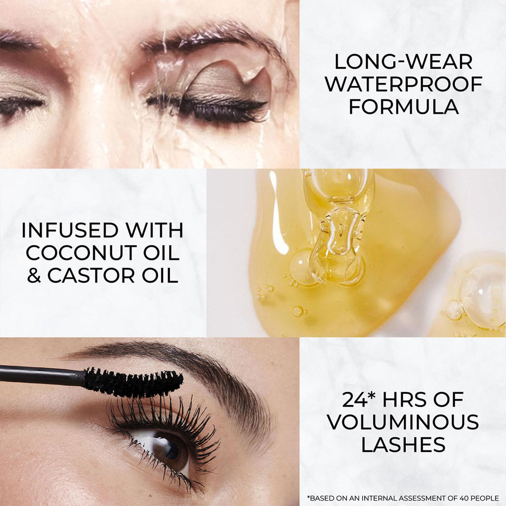 Serum Infused Volumizing Mascara - Deep Black