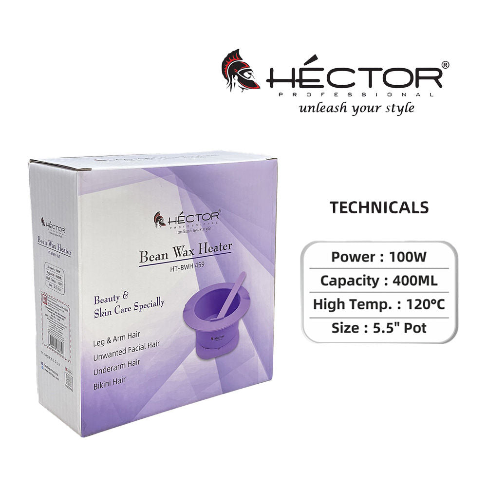 Bean Wax Heater, 5.5-Inch Silicon Non-Stick Pot