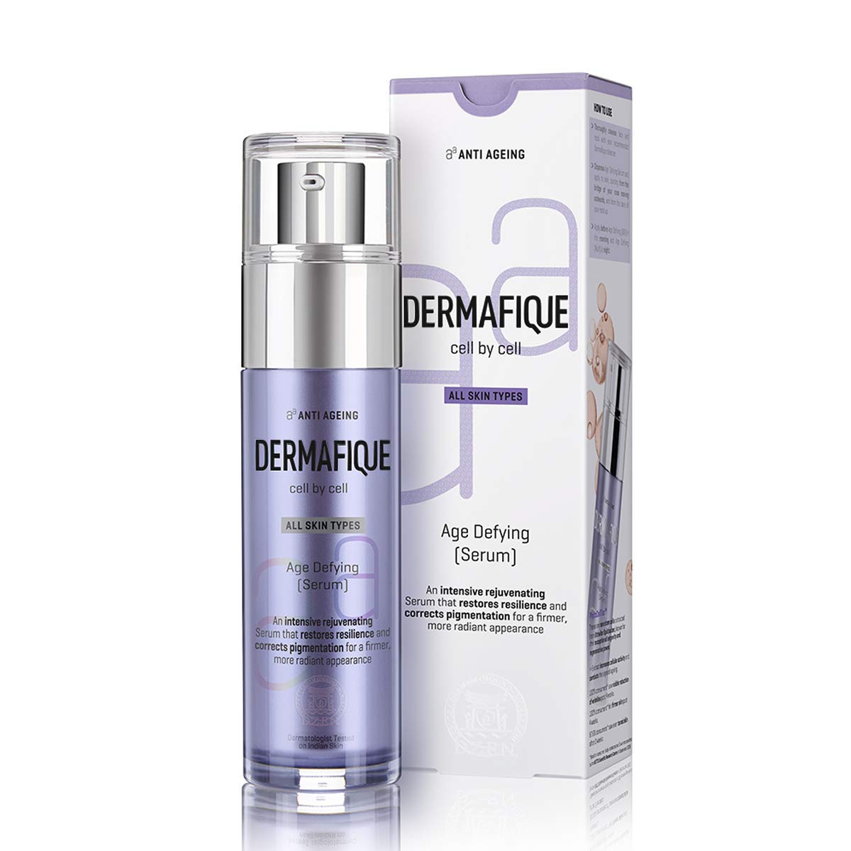 Age Defying Face Serum, Reduces Pigmentation, Dark Spots, Uneven Skin Tone