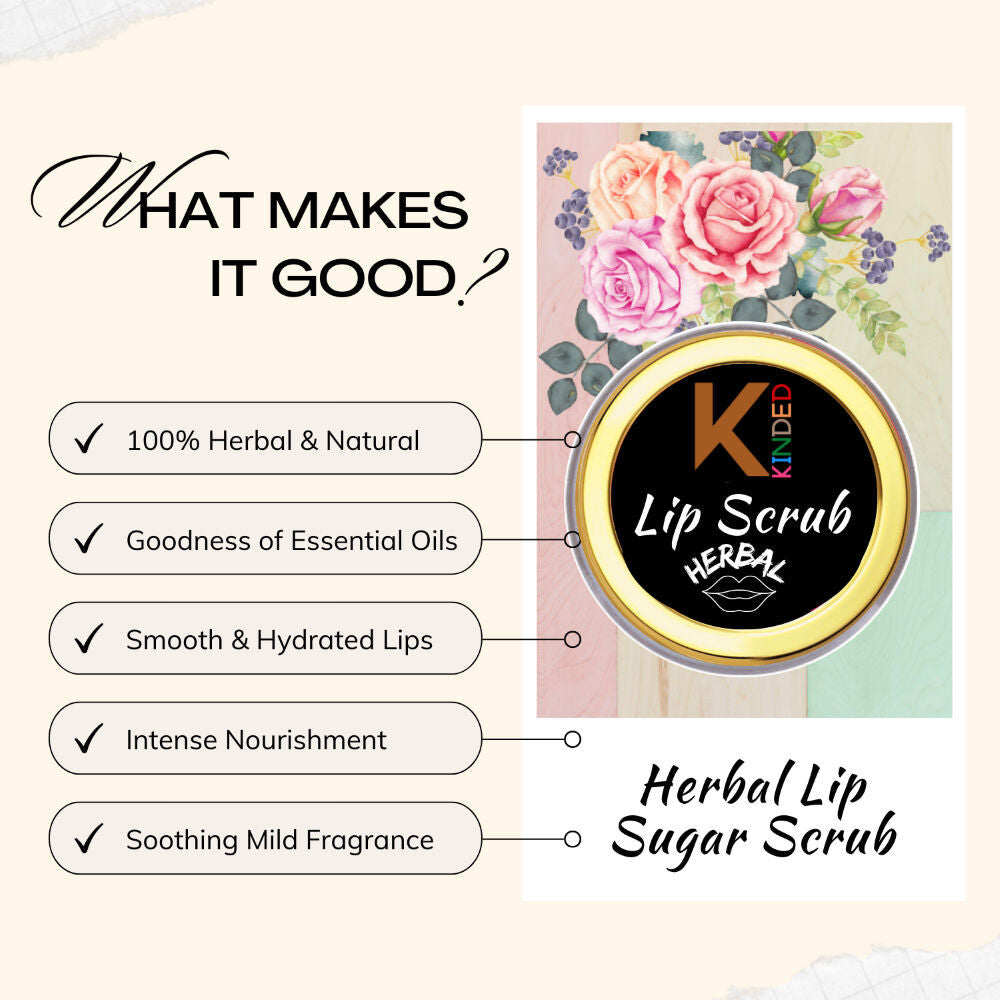 Lip Sugar Scrub Herbal Exfoliator
