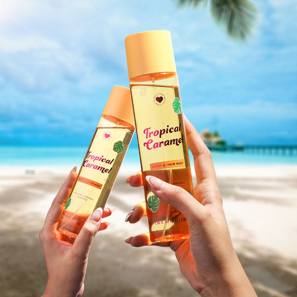 Tropical Caramel Hair And Body Mist