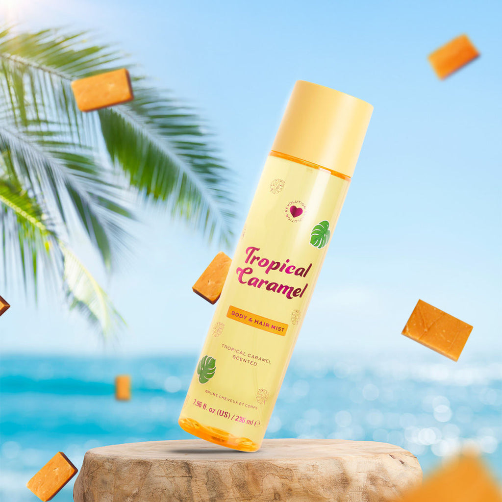 Tropical Caramel Hair And Body Mist