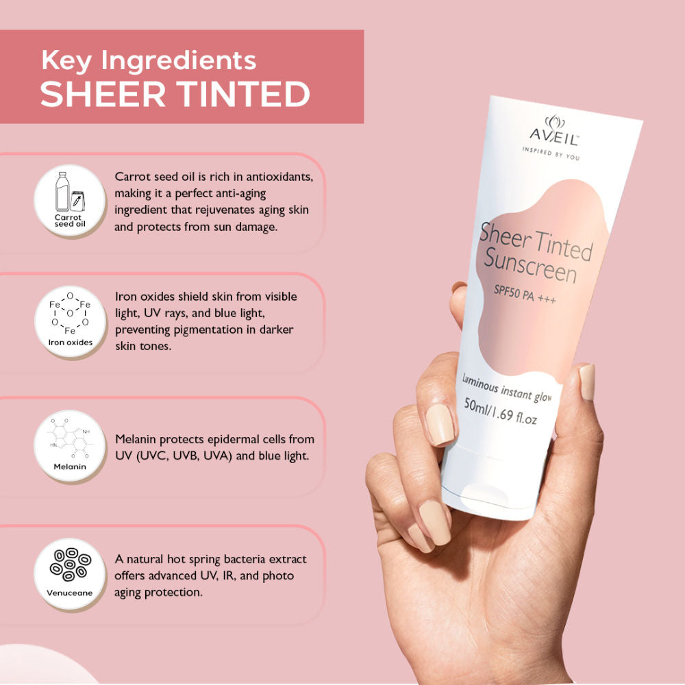Sheer Tinted Sunscreen SPF 50