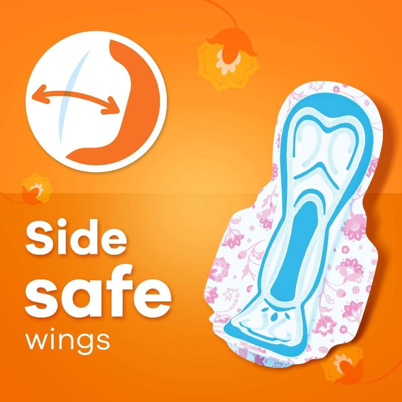 Choice Ultra XL Thin XL Sanitary Pads-upto 100% Stain protection with side safe Wings,80 Pad