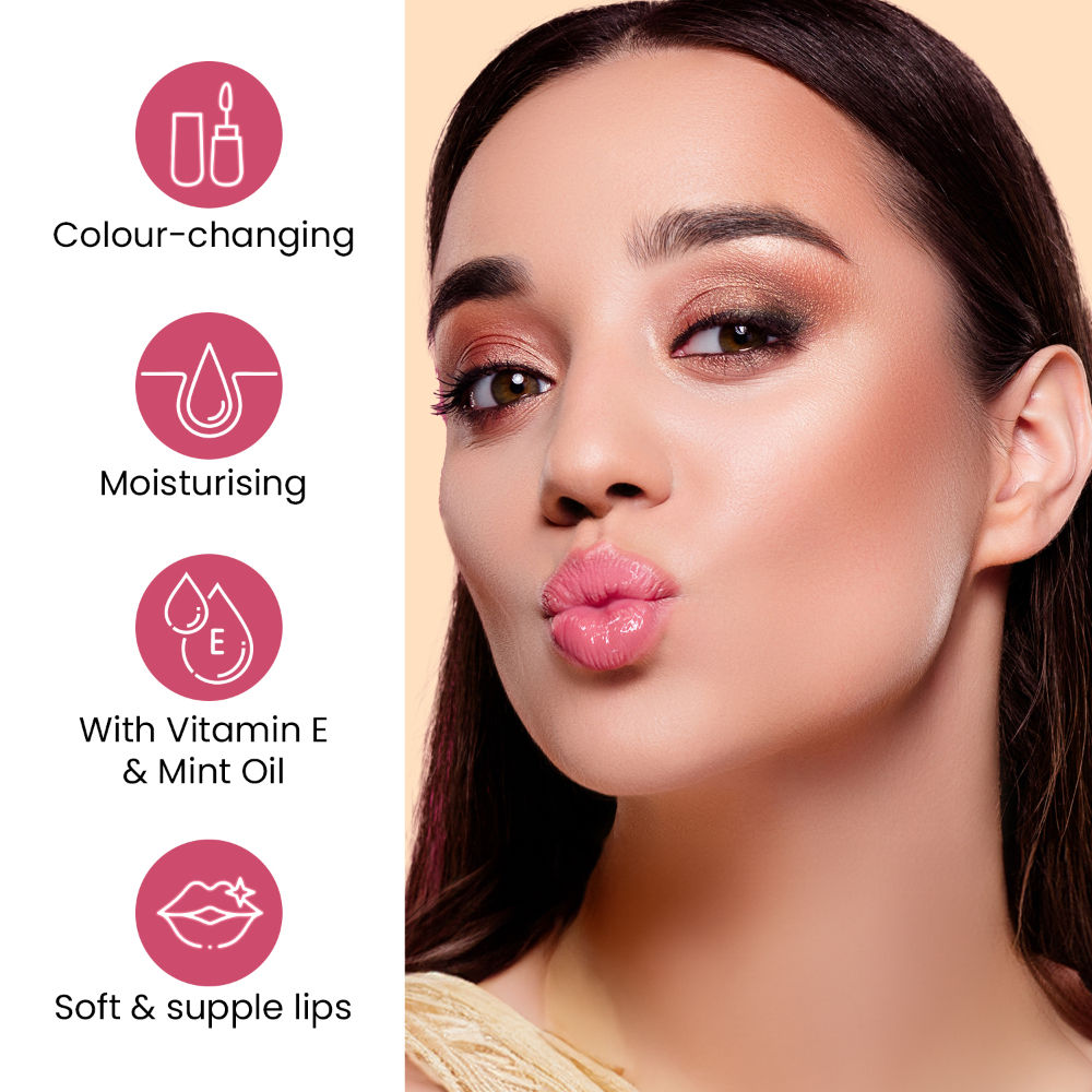 Moist Heist Lip Oil Colour-Changing With Vitamin E & Mint Oil