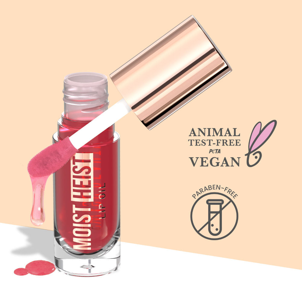 Moist Heist Lip Oil Colour-Changing With Vitamin E & Mint Oil