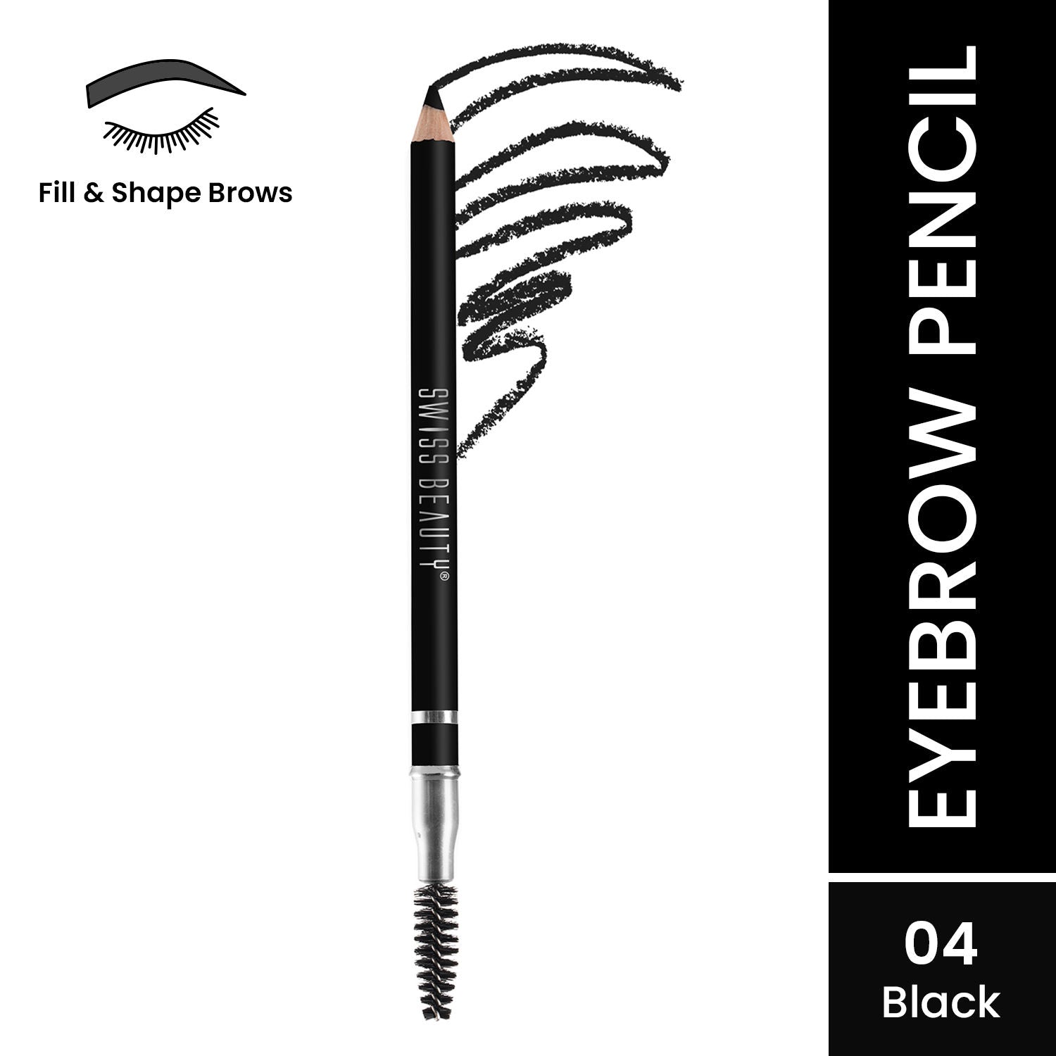 Brow Definer Pencil - 04 Black