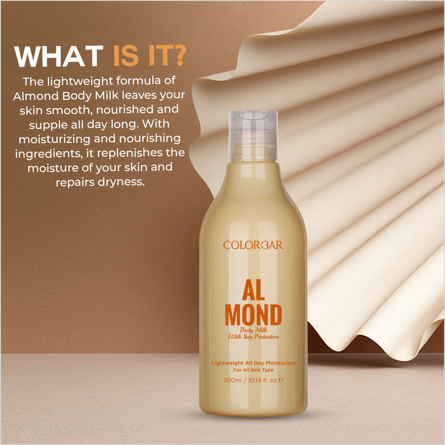 Almond Body Milk With Sun Protection