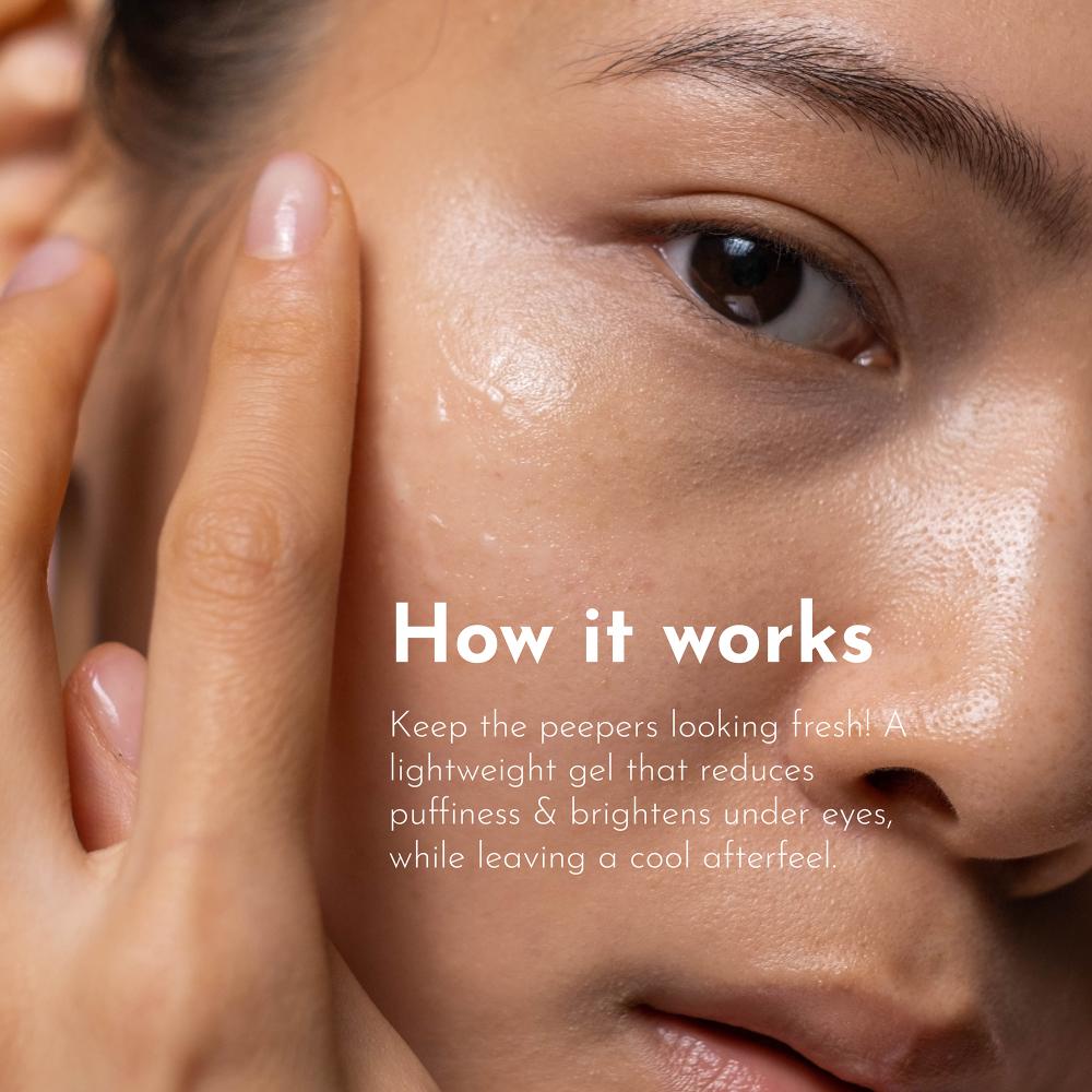 Under Eye Cream for Dark Circles/Vit C-Fragrance Free, Non Comedogenic, Pregnancy Safe