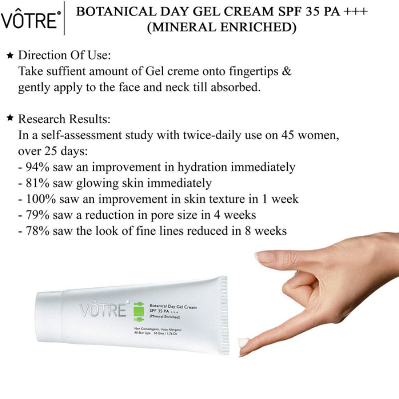 Botanical Day Gel Creme With SPF 35 PA++ Mineral Enriched