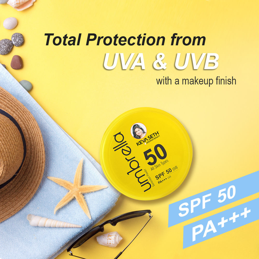 Umbrella Sunscreen Powder SPF 50 UVB PA+++ UVA
