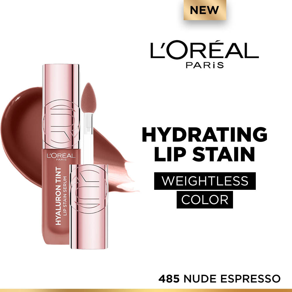 Hyaluron Tint Lip Stain Serum Weightless Color - 485 Nude Espresso