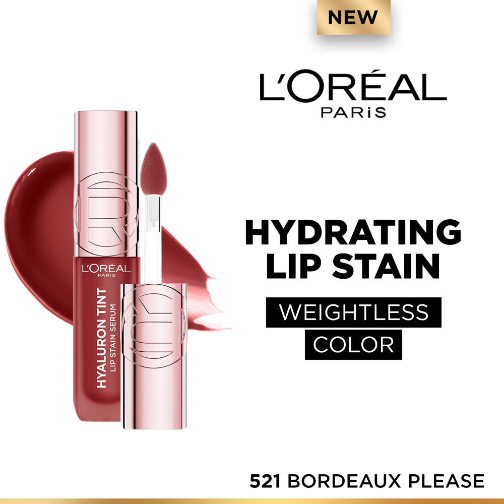 Hyaluron Tint Lip Stain Serum Weightless Color - 521 Bordeaux Please