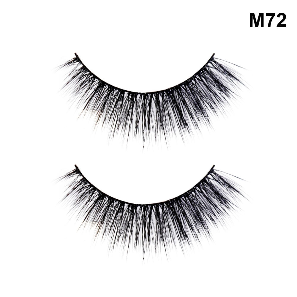 3D72 False Eyelash Eye Makeup Lash 3D Fake Long Natural Eyelashes