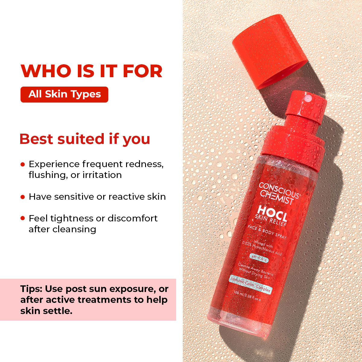 HOCL Skin Relief Face & Body Spray