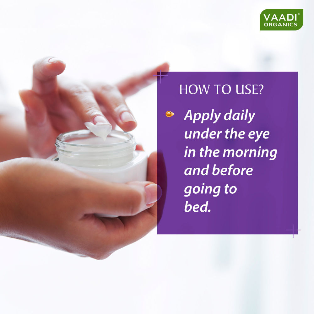 Under Eye Cream - Almond Oil & Cucumber Extract