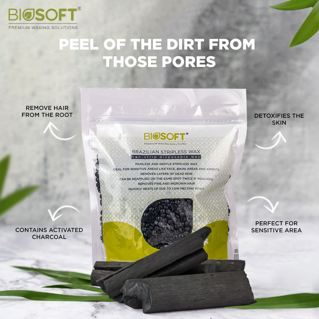 Charcoal Peelable Wax