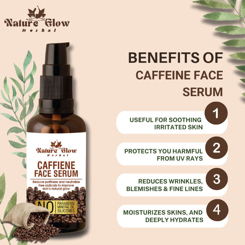 Caffeine Face Serum Hydrating Face Serum For Glowing Skin