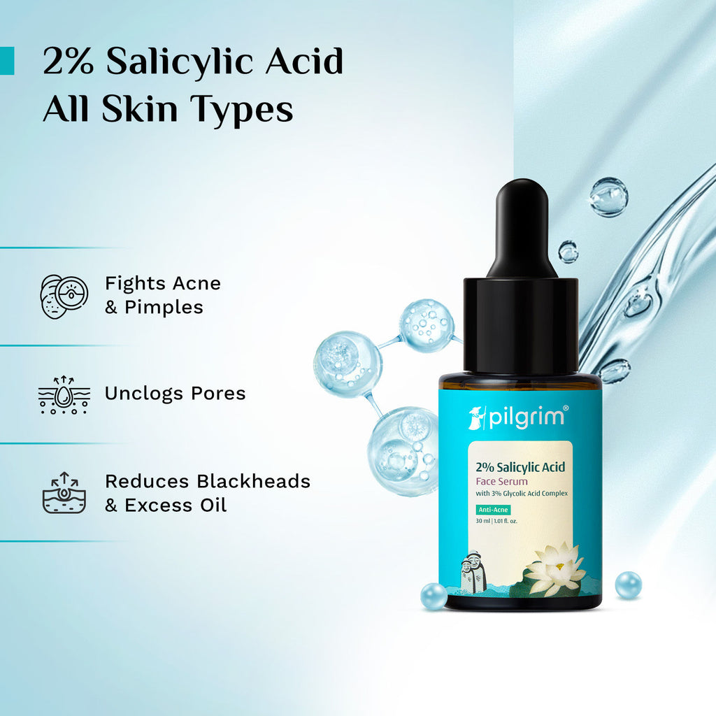 Salicylic & Glycolic Acid Anti Acne Serum