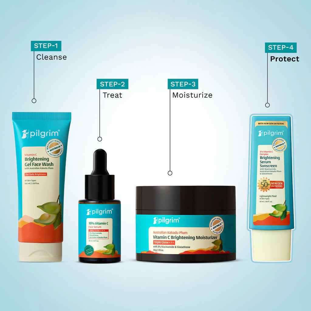 5% Vitamin C Complex Brightening Serum Sunscreen SPF50+PA++++ In-Vivo tested