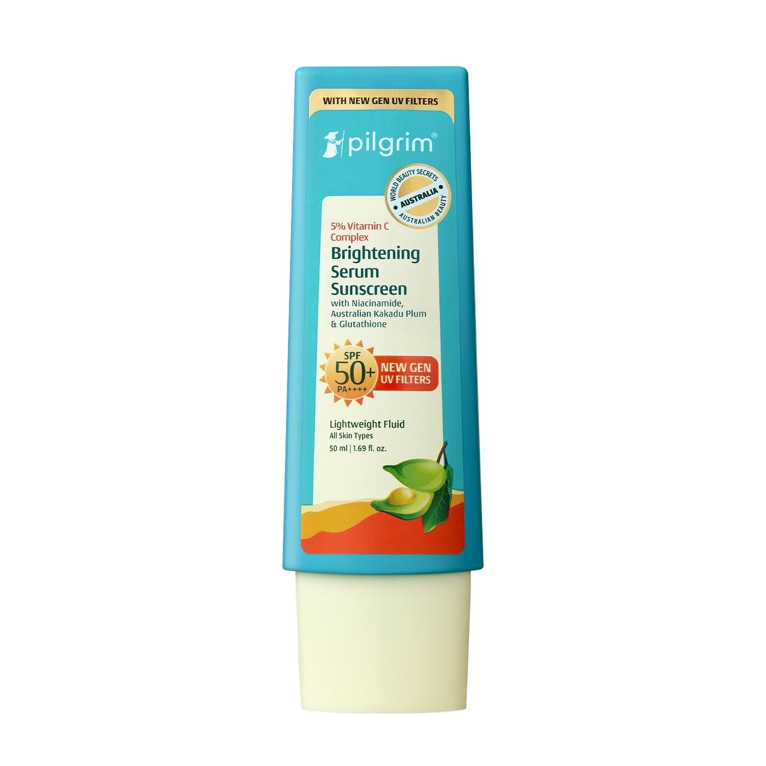 5% Vitamin C Complex Brightening Serum Sunscreen SPF50+PA++++ In-Vivo tested