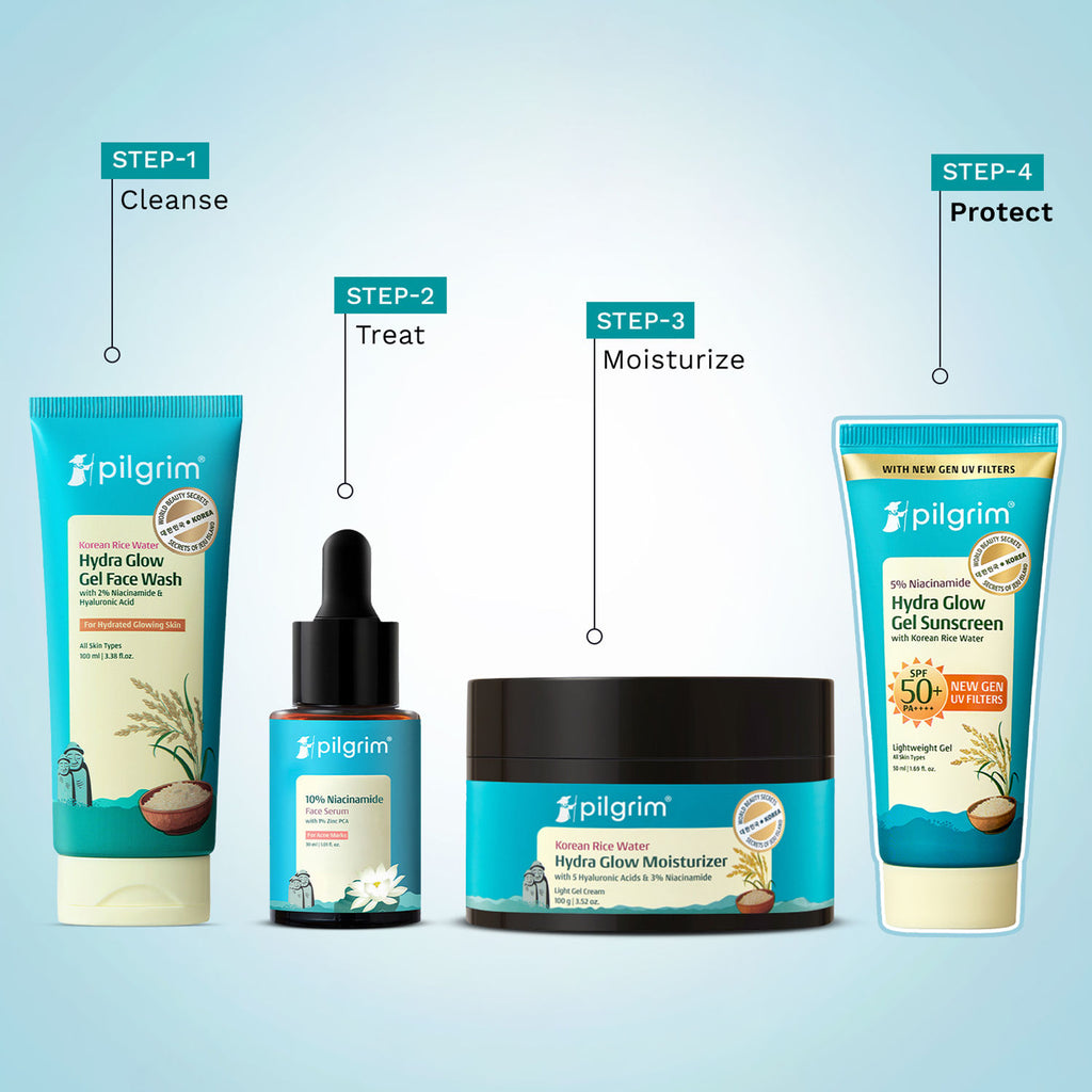 5% Niacinamide Hydra Glow Gel Sunscreen SPF 50+ PA++++ In-Vivo tested & New Gen UV filter